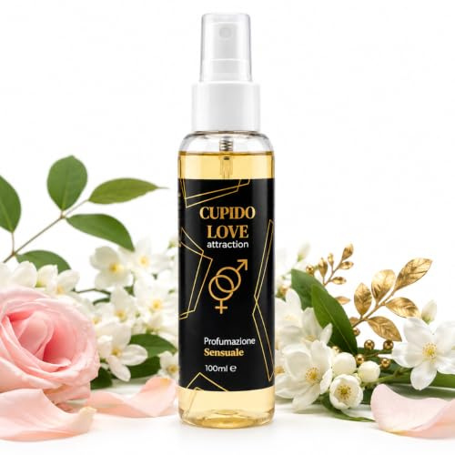 Cupido Love Herren Eau de Parfum mit Pheromonen 100ml | Frischer und intensiver Duft, Langanhaltend, Spray