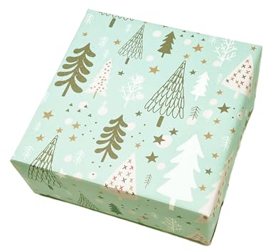 arkamii, Geschenkpapier, Format 86 x 64 cm, Weihnachtsmotiv, 3 Bögen, Großformat (NA3)