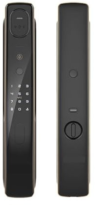 S50F-4 Lock.Smart Lock. Smart Electronic Locks.Smart Door Locks.Face Recognition.Smart Digital.Electronic Security Protection Door Locks (Color : S50F(Global Version))