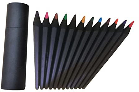 NUOBESTY 1 Wachsmalstift Bleistift Graffitistifte für Kinder 24 Buntstifte Kinder Buntstifte Anzug für Kleinkinder Zeichenstift Kunst Buntstifte fortschrittlich einstellen hölzern