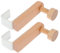 JECOMPRIS 4pcs Multipurpose Over Door Hooks for Home Organization and Combination Punch Design for Bathroom Kitchen Bedroom and Sturdy Hangers