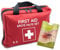 Erste-Hilfe-Tasche mit Sofort-Kältekompressen, Rettungsdecke und Pflastersortiment - 103-teilig gefüllt - Set - Zuhause & Outdoor (Tasche + Zeckenkarte)
