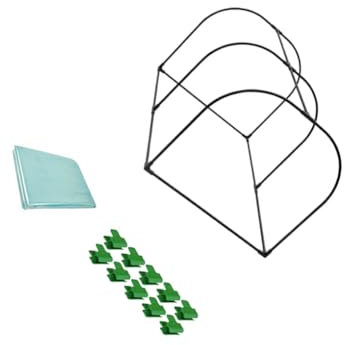 siduytin Invernadero de Estructura metálica Resistente para jardín, fácil Montaje, Invernadero fácil de Montar con Marco, Kit Completo