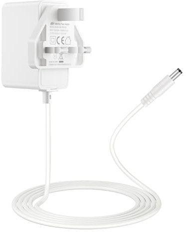 9V Power Supply Charger Compatible with TP-Link Tapo Camera C100 C200 C210 C310 C320WS TC60 TC70, 9V 1A 0.6A Replacement for Tapo Security Camera Plug, 3M Length Power Adapter Cable