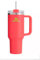 STANLEY Quencher H2.0 FlowState Stainless Steel Vacuum Insulated Tumbler with Lid and Straw for Water, Iced Tea or Coffee (Hibscus, 40 oz)