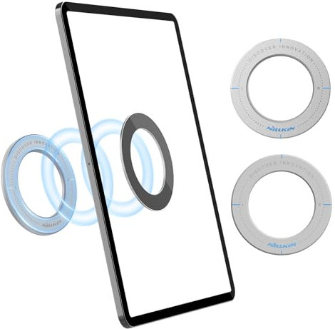 Nillkin SnapHold Ultra Tablet Wandhalterung Magnet, iPad Wall Mount für Home Office Gym, Halterung Auto Kompatibel mit iPad und die Meisten Tablets (Grau)