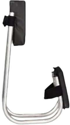 Folpus Rodillera para Asiento, Soporte para piernas, Taburete de Jardinero, cómodos Asientos con Rodilleras, Dispositivo para arrodillarse con Correa, Negro