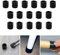 16Pcs Round 14mm Silicone Chair Leg Floor Protector, Black Chair Leg Caps, Furniture Foot Protectors, Stool Leg caps to Prevent Hardwood Floor Scratches and Reduce Noise