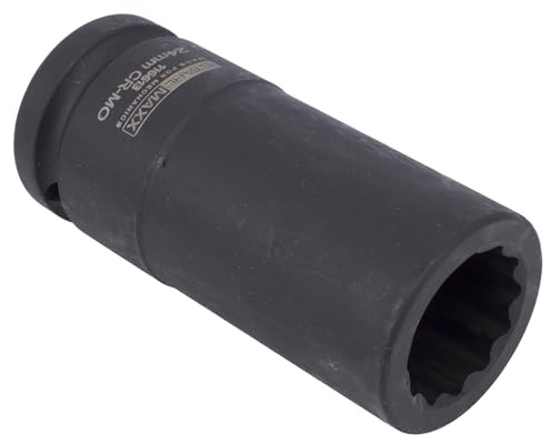 Stahlmaxx Kraft Steckschlüssel 24mm 12kant 3/4 Antriebswellen Nuss | Schlagschrauber geeignet