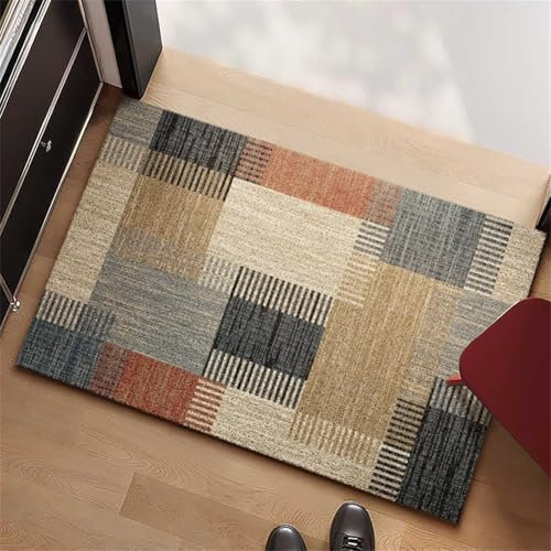 Mateju Duschmatte rutschfest, PVC-Luffa Duschmatte Schnell Trocknend Komfort Sicherheits Badematte Antirutschmatte Dusche für Badewanne und Nassbereiche (40x60cm,Farbe Nordic 5)