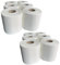 Centrefeed Paper Towel Kitchen Roll 12 Pack – 50m 2 Ply White Kitchen Towel Paper Roll, Embossed Pattern Paper Hand Towels, Recycled for Workshops, Office, Commercial Use Next Day