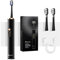 GearOra Retractable Electric Toothbrush with UV Sterilizer, Sonic Rechargeable Smart ToothBrushes, Antibacterial Graphene Brush Heads, 3 Modes, Travel Portable Toothbrush for Adults and Kid Black
