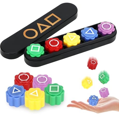 Zikenis Gonggi Korean Game,Koreanisches Traditionelles Volksspiel,Tragbar und Langlebig,Gonggi Spiel,für Kinder Erwachsene Hand-Auge Koordinationstrainingsspielzeug