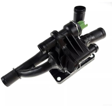 Sileduove Thermostat mit Gehäuse für Ford Focus MK2 MK3 1.6 TDCi, verbessertes Kühlsystem, mit robuster Dichtung, Kühlsystem-Ersatzteil 1683554