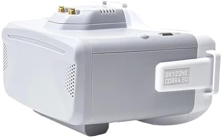 SKYZONE COBRA SD FPV-Brille, 4,3-Zoll-LCD-Bildschirm, Auflösung 800 x 480, 48-Kanal-Diversity-Empfänger mit integriertem Kühlkörperlüfter, kompatibel mit RC-Drohnen