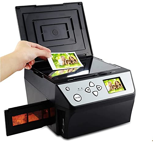 22MP High Resolution Movie Scanner, Movies & Slides Scanner, 22MP HD Digital JPG Files, 135mm Movie Conversion, 35mm Slides, 110mm Movies, Photos, Documents & Card