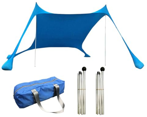 Mit Sonnenschutz - Robuster Sonnenschutz Und Sonnenschirm - 200 x 160 cm Überdachungszelt Mit - Für Outdoor Camping Picknick Reisen Terrasse Hinterhof Pavillon Party Familie Kinder
