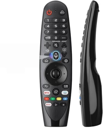 1pc di ricambio for telecomando magico con voce e puntatore compatibile con Smart TV 2019-2024 OLED QNED UHD LED LCD(AN-MR20GA)