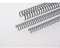 Renz Ring Wire Drahtkamm-Bindeelemente in 3:1 Teilung, 34 Schlaufen, Durchmesser 12.7 mm, 1/2 Zoll, schwarz