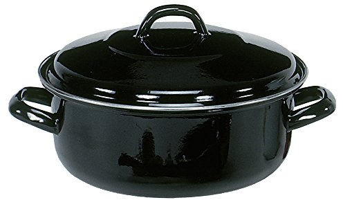 Krüger Karl Kölner Bräter 18 cm Nostalgie, Aluminium, Schwarz, 18 x 18 x 18 cm