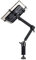 Arkscan MCLM12 Aluminum Desk & Pole Clamp Mount Stand Holder 360° Degree Rotation Heavy Duty for iPad, iPad Mini & Universal Tablet 7 to 12