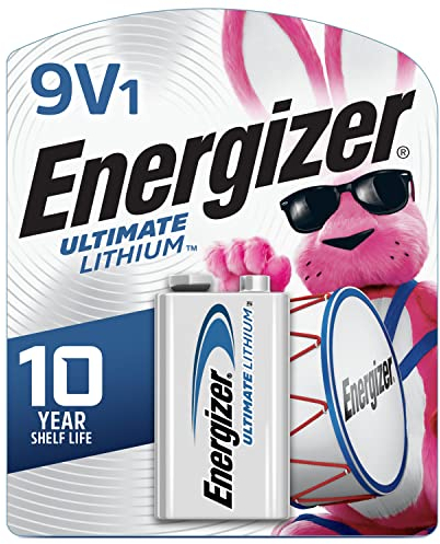 Energizer Ultimate Lithium 9V Battery (1 Count)