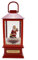 LED Schneelaterne Santa mit Musik LED Schneelaterne Santa Schneekugel Laterne Xmas Deko Schnee Batterie (Santa klein)