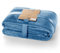 DecoKing Kuscheldecke 70x150 cm dunkelblau Decke Microfaser Tagesdecke Fleece weich sanft kuschelig marinenblau Navy Indigo Mic