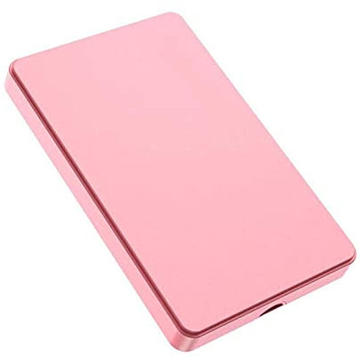 Hard disk esterno portatile 2 Tb / 500 gb / 80 gb, USB 3.0 Backup, adatto per computer desktop, Ps4, laptop, smartphone TV e altri dispositivi (60 GB, rosa)
