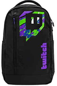 Twitch Everywhere Backpack - Rubberized Multicolor Glitch