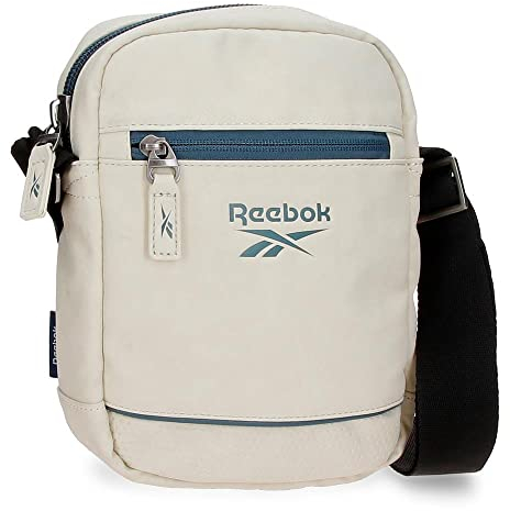 Reebok Cincinnati Umhängetasche Medium Weiß 17x22x6 cm Kunstleder
