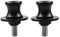 Hsthe Sea 2PCS Motorbike Paddock Stand Screws M8 Paddock Stand Bobbins Swing Arm Stand Screw -Black