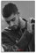 VZRSQZK Zayn Malik Sänger-Poster, dekoratives Gemälde, Leinwand, Wandposter und Kunstdruck, modernes Familienschlafzimmer-Dekor-Poster, 20 x 30 cm