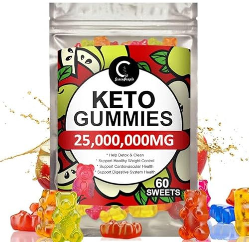 Keto Gummies for Weight & Fat Loss, Belly Fat Loss - 60 High Strength Enter into Ketosis and Lose Weight Fast with Keto Gummy Bears!