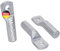 3 Stück Kalitec ALR35-M12 AL-Presskabelschuhe 35mm² M12 blank zugentlastet I Hochwertige Aluminium Press-Kabelschuhe I Made in Germany I Verbinder für Aluminiumkabel und Aluminiumseile