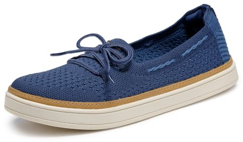 Skechers Dam Coastal-Drive båtsko, Marinblått Xsp, 37 EU