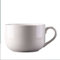Suppenschalen Aus Porzellan Kaffeetasse Groß, Suppentassen Mit Henkel Mikrowellen Und Spülmaschinenfest Für Müsli Dessert Salate Tee Milch Haferflocken-Weiß-750ML/25.4oz