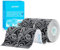 OK TAPE Pro Kinesiologie Tape (5cm x 5m) Wasserfestes Hautfreundliche elastisches Kinesiotape für Knieschmerzen, Ellenbogen und Schulter (2 Rollen,Schwarz Weiß)
