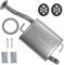 Polmo Schalldämpferset Auspuff Endtopf für Corolla 9 IX E12 2002-01/2007 1.4 1.6 Schrägheck