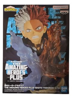 Banpresto Actionfigur Shoto Todoroki My Hero Academia, The Amazing Heroes, Plus, 12 cm, Mehrfarbig, BP89460P