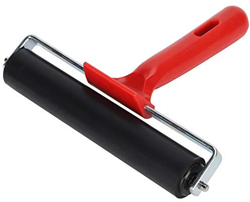 Rouleau de Pression, Facile à Nettoyer, Rouleau D'application Adhésif, Pinceau, Fournitures D'art pour la Peinture, le Scrapbooking pour et les Adultes (15 cm)