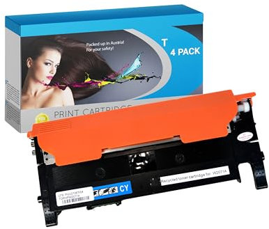 IPA Printservice 117A Toner (Multipack) – Kompatibler Toner für HP Drucker – Color Laser Toner für zuverlässige & scharfe Druckqualität – 117A für idealen Druck – Druckerpatronen