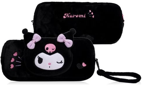 Kuitmor Fuzzy-Umhängetasche, kompatibel mit Switch/OLED und Anderen kleinen Accessoires, große Switch-Reisetragetasche mit 2 abnehmbaren Schultergurten