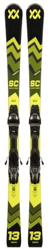 Volkl Ski-Set Racetiger SC Blk + Bindungen Vmotion 11 GW, Gelb, Herren – Größe 158 – Gelb