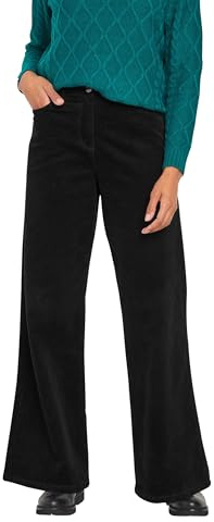 M&Co Cord Wide Leg Trousers - Women's