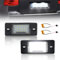 GSOWO LED Kennzeichenbeleuchtung für V-W GOLF5 Variant Pass-at 3bg Touareg Bora Limousine/Variant, Hochwertige Can-bus Fehlerfrei 18 SMD Nummernschildbeleuchtung, klar weiß, 2 Stücke