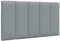 vidaXL Kopfteil-Kissen Hanko Hellgrau 90 cm Stoff, Kopfteilkissen, Kopfkissen, Lesekissen, Kopfteilpolster, Rückenkissen, Kissen-Kopfteil, Kopfteil Polster