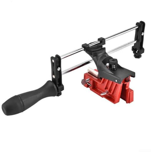 Entgoinggo Chainsaw Sharpener Jig, Professional Saw Chain Sharpener, Chain Sharpener Guide, Filing Hand Attachment Kit, for Wide Variety Chainsaw Chains