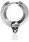 REYTEL Ohrringe Silber 925 CALVARIA – Kleine Creolen Totenkopf Ohrring für Herren Damen – Höhe 1.94CM –Hypoallergene Ausgefallene Schmuck Geschenk für Frauen Männer