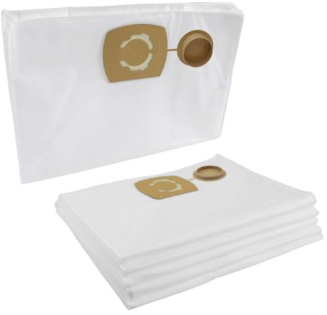 MisterVac Lot de 10 sacs d'aspirateur professionnels compatibles avec Parkside PPWD 30 B2
